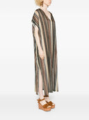 Siyu Zoe Striped Kaftan Dress