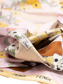Fendi Printed Silk Foulard