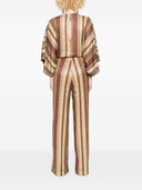 Siyu Striped Long Jumpsuit
