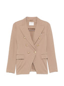Circolo 1901 Cotton Double Breasted Jacket