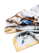 Fendi Printed Silk Foulard