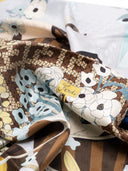 Fendi Printed Silk Foulard