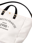 Elisabetta Franchi Cotton Tote Bag