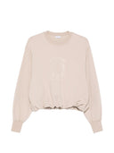 Brunello Cucinelli Baumwoll-Sweatshirt mit Rundhalsausschnitt