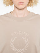 Brunello Cucinelli Baumwoll-Sweatshirt mit Rundhalsausschnitt