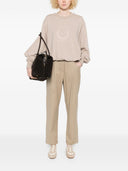Brunello Cucinelli Baumwoll-Sweatshirt mit Rundhalsausschnitt