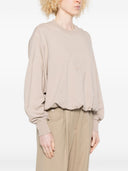 Brunello Cucinelli Baumwoll-Sweatshirt mit Rundhalsausschnitt