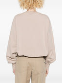 Brunello Cucinelli Baumwoll-Sweatshirt mit Rundhalsausschnitt
