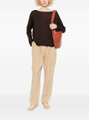 Beyou Cashmere And Cotton Blend Sweater