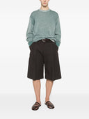 Emporio Armani Wollpullover mit Rundhalsausschnitt