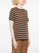 Brunello Cucinelli Gestreifter Wollpullover