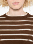 Brunello Cucinelli Gestreifter Wollpullover