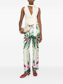 F.R.S . Printed Silk Trousers