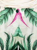 F.R.S . Printed Silk Trousers