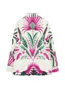 F.R.S . Printed Silk Jacket