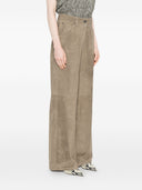 Brunello Cucinelli Pantalones de cuero
