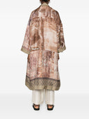Pierre Louis Mascia Printed Silk Kimono