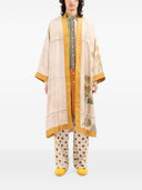 Pierre Louis Mascia Printed Silk Kimono