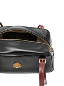 Versace Emblème Small Leather Shoulder Bag