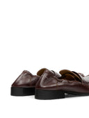 Mm6 Maison Margiela Swing Toe Leather Loafers