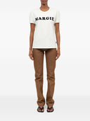 Mm6 Maison Margiela Logo Cotton T Shirt