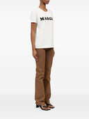 Mm6 Maison Margiela Logo Cotton T Shirt