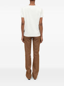 Mm6 Maison Margiela Logo Cotton T Shirt