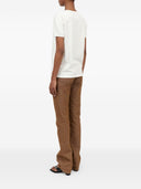 Mm6 Maison Margiela Logo Cotton T Shirt