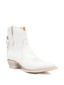 Comme Des Garcons X Mexicana Leather Ankle Boots