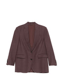 Brunello Cucinelli Single Breasted Blazer Jacket