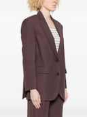Brunello Cucinelli Single Breasted Blazer Jacket