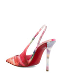 Christian Louboutin Miss Z Peony Print Pumps