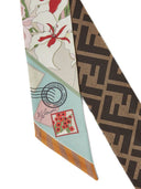 Fendi Printed Silk Foulard