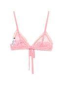 The Attico Lace Triangle Bra