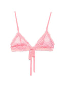 The Attico Lace Triangle Bra