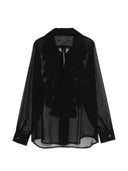 Comme Comme Embroidered Blouse
