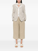 Comme Des Garcons Linen Trousers