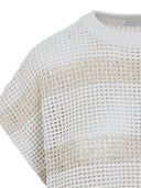 Brunello Cucinelli Striped Cotton Sweater