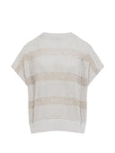 Brunello Cucinelli Striped Cotton Sweater