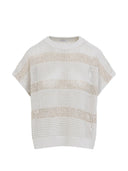 Brunello Cucinelli Striped Cotton Sweater