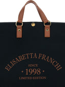 Elisabetta Franchi Cotton Tote Bag