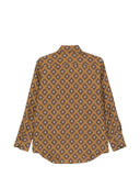 Alberto Biani Printed Silk Shirt