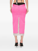 The Attico Fashion Wool Midi Skirt