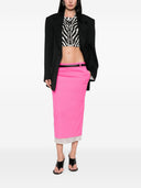 The Attico Fashion Wool Midi Skirt
