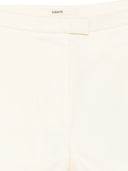 Khaite Lane Linen Shorts