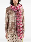 Pierre Louis Mascia Printed Silk And Cotton Scarf