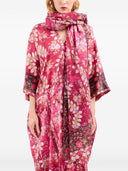Pierre Louis Mascia Printed Silk And Cotton Scarf