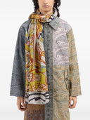 Pierre Louis Mascia Printed Silk And Cotton Scarf