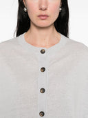 Base Linen And Cotton Blend Cardigan