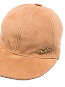 Borsalino Otis Suede Leather Cap